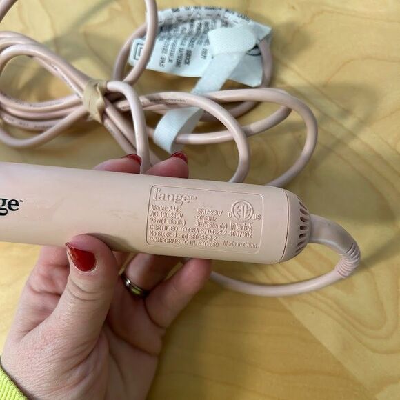 L'ange A133 Le Duo 360 Airflow Titanium Hair Straightener Curler Pink - Picture 3 of 5